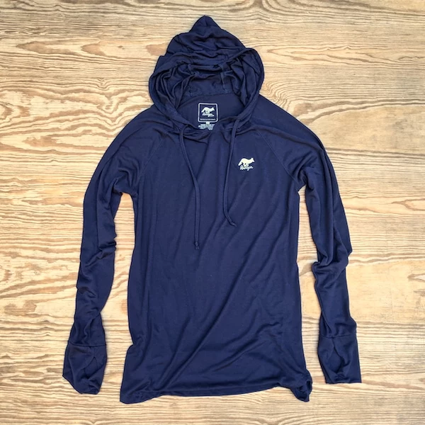 Runyon® Men's Navy Blue Fitness Hoodie ☆ Made In USA ☆ Runyon Canyon Apparel