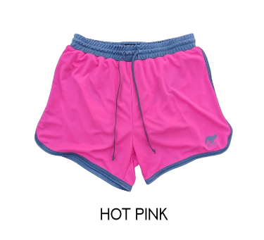 Runyon Retro Ranger 4" Hot Pink Performance Running Short American Made In USA