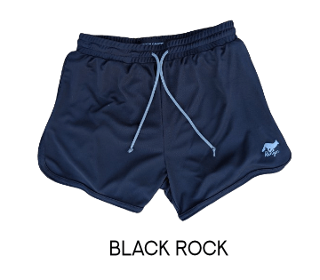 Runyon Retro Ranger 4" Black Performance Running Short American Made In USA