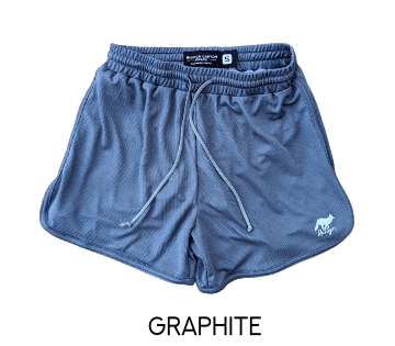 Runyon Retro Ranger 4" Graphite Performance Running Short American Made In USA