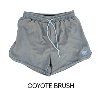 Runyon Retro Ranger 4" Coyote Brush Performance Running Short American Made In USA