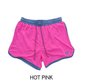 Runyon Retro Ranger 4" Hot Pink Performance Running Short American Made In USA