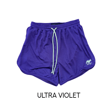 Runyon Retro Ranger 4" Purple Performance Running Short American Made In USA