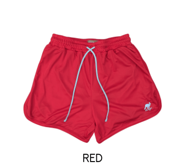 Runyon Retro Ranger 4" Red Performance Running Short American Made In USA