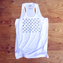 Runyon Canyon Apparel Women's Striped Star Yoga Tank