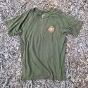 Runyon Men's American Made In USA Classic Cycling Jersey - Olive Green - CozyLite