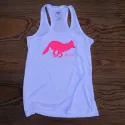 Runyon Canyon Apparel Hot Pink Logo Fitness Tank Top Made In The USA