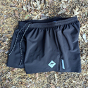 Runyon Men's Black 3" Running Workout Short American Made In USA