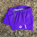 Runyon Unisex 3" Purple Performance Running Short Made In USA | Runyon Canyon Apparel