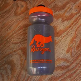 Runyon Canyon Apparel Smoked Orange Water Bottle Made In USA