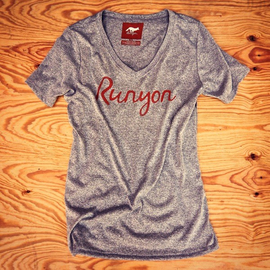 Runyon Canyon Apparel Womens Signature Logo Performance Shirt Made In USA