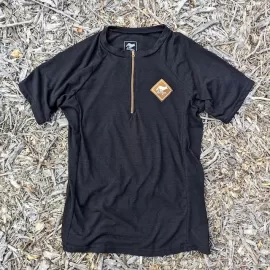 Runyon Men's American Made In USA Classic Cycling Jersey - Black