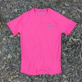 Runyon Canyon Apparel Mens Hot Pink Workout Shirt, Running Shirt | Made In USA