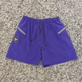 Runyon Women's Unisex TrailStash 5" Gravel Short 2.0 Shell - Purple Short for Hiking, Trail Running, Workouts