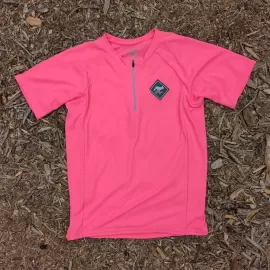 Runyon Men's Classic Cycling Jersey - Hot Pink