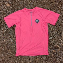 Runyon Men's Classic Cycling Jersey - Hot Pink