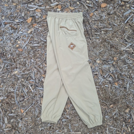 Runyon TrailStash Scrambler - Unisex Khaki Sand Hiking Jogger Pants American Made In USA.