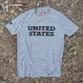 Runyon Men's United States Signature Fitness Shirt great for Running, Hiking, Outdoor Fitness Made In USA