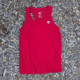 Runyon Men's Red Racerback Fitness Tank Top - Running, Workout, Gym Singlet - Made In The USA