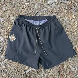 Runyon Scoutster Mens Black 5" Trail Running Hiking Outdoor Adventure Short American Made In USA