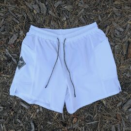 Runyon Scoutster Mens White 5" Trail Running Hiking Outdoor Adventure Short American Made In USA