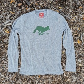 Runyon Canyon Apparel Men's Long Sleeve Green Forester Performance Fitness Shirt