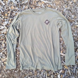 Runyon CozyTech Sierra Sage Long Sleeve Camp Shirt American Made In The USA
