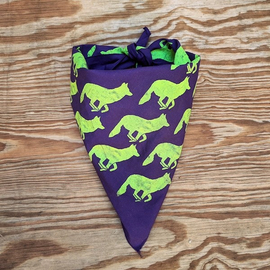 Runyon Canyon Apparel Signature Purple Neon Bandana Made In USA