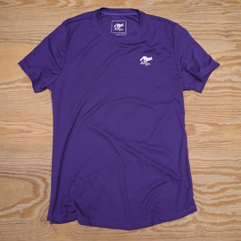 Runyon Canyon Apparel Womens Purple Training Shirt great for Running, Hiking, Outdoor Fitness Made in USa
