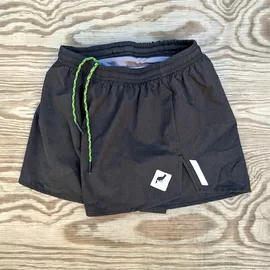 Runyon Unisex 3" Charcoal Performance Running Short Made In USA | Runyon Canyon Apparel