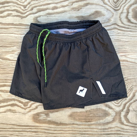 Runyon Unisex 3" Charcoal Performance Running Short Made In USA | Runyon Canyon Apparel