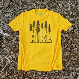 Runyon Hike Gold Woods Tech Trail Performance Shirt Made In USA