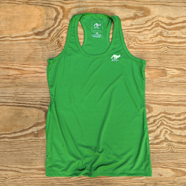 Runyon Canyon Apparel Women's Green Springs Fitness Tank great for Yoga, Running, Hiking, Outdoor Fitness Made In USA