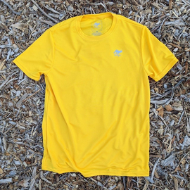 Runyon Canyon Apparel Mens Gold Performance Trail Shirt Made In USA