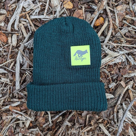 Runyon Forest Neon Reflective Knit Beanie Made In USA | Runyon Canyon Apparel