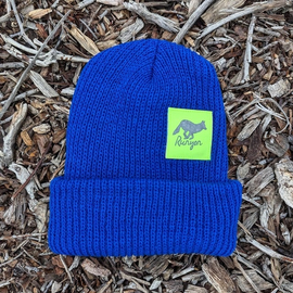 Runyon Royal Neon Reflective Knit Beanie Made In USA | Runyon Canyon Apparel
