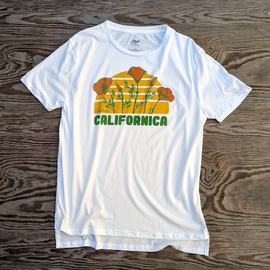Runyon Men's California Poppy Shirt Hemp Organic Cotton - Made In USA