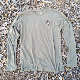 Runyon CozyTech Sierra Sage Long Sleeve Camp Shirt American Made In The USA