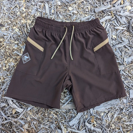 Runyon American Made In USA TrailStash 7" Gravel Short- Running, Hiking, Fitness, Outdoors