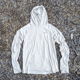Runyon Men's Desert Sand Sun Hoodie Shirt Long Sleeve Thumbholes Sun Protection Quick Dry American Made In USA