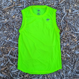 Runyon® Women's Black Performance Fitness Tank ☆ Made In USA