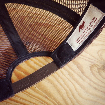 mesh hats made in usa