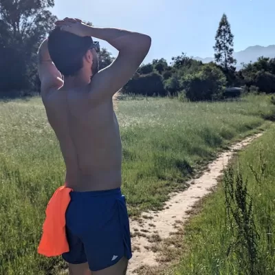 Retro Ranger 4" Royal Blue Performance Running Short -- great for running, track, workouts, gym, strength training, yoga, fitness.  American Made In USA.