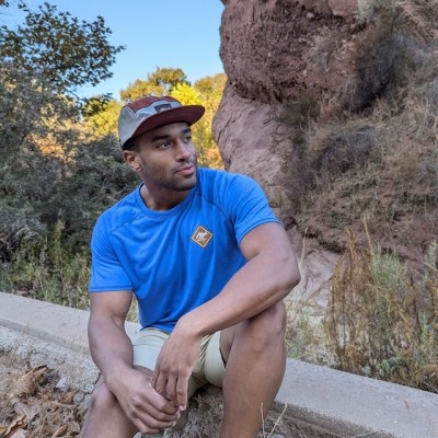 Runyon Red Rock Rad Reflective Camp Hat American Made In The USA Hat for Trail Running, Hiking, Working Out