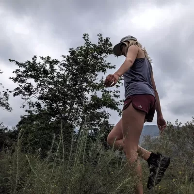 Women's Steel Grey moisture wicking tank tops for running, gym workouts, outdoors.  American Made In The USA