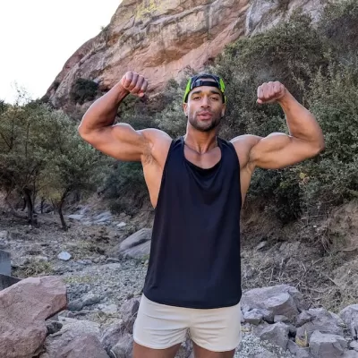 Black Razor Strap Pump Tank - Workout Stringer Tank Top American Made In USA
