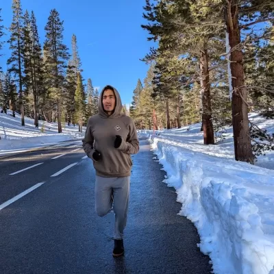 Men's Olive Green Pullover Hoodie Sweatshirt with watch windows and thumbholes - American Made In USA - Runyon Canyon Apparel