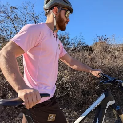 Runyon Men's 9" TrailStash Brown Gravel Short for Cycling, Trail Running, Hiking, Fitness Outdoors American Made In USA