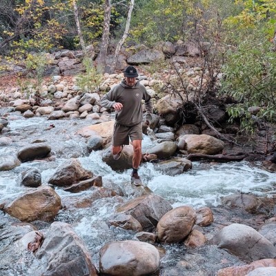 Mens Olive Green 100% Cotton Gym Shorts - American Made In The USA Sweatshorts for running, hiking, strength training and lounging.