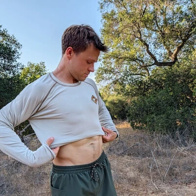 Runyon Mens CozyTech Sand Long Sleeve Performance Camp Shirts - American Made In USA Outdoor Hiking Apparel